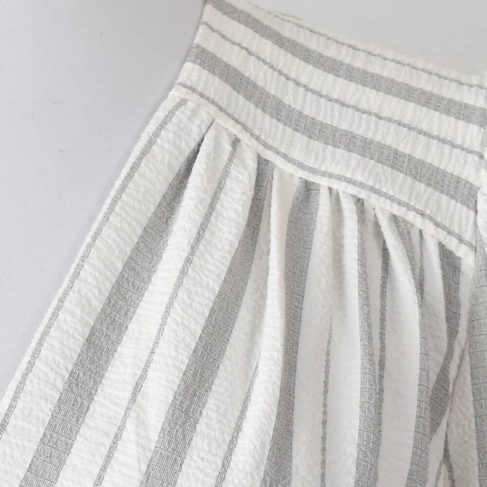 Calvin Klein Striped Wrap Style Dress - 8 - Picture 3 of 9